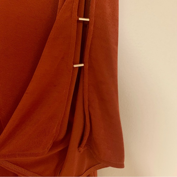 Michael Kors Orange Blouse - Picture 6 of 6